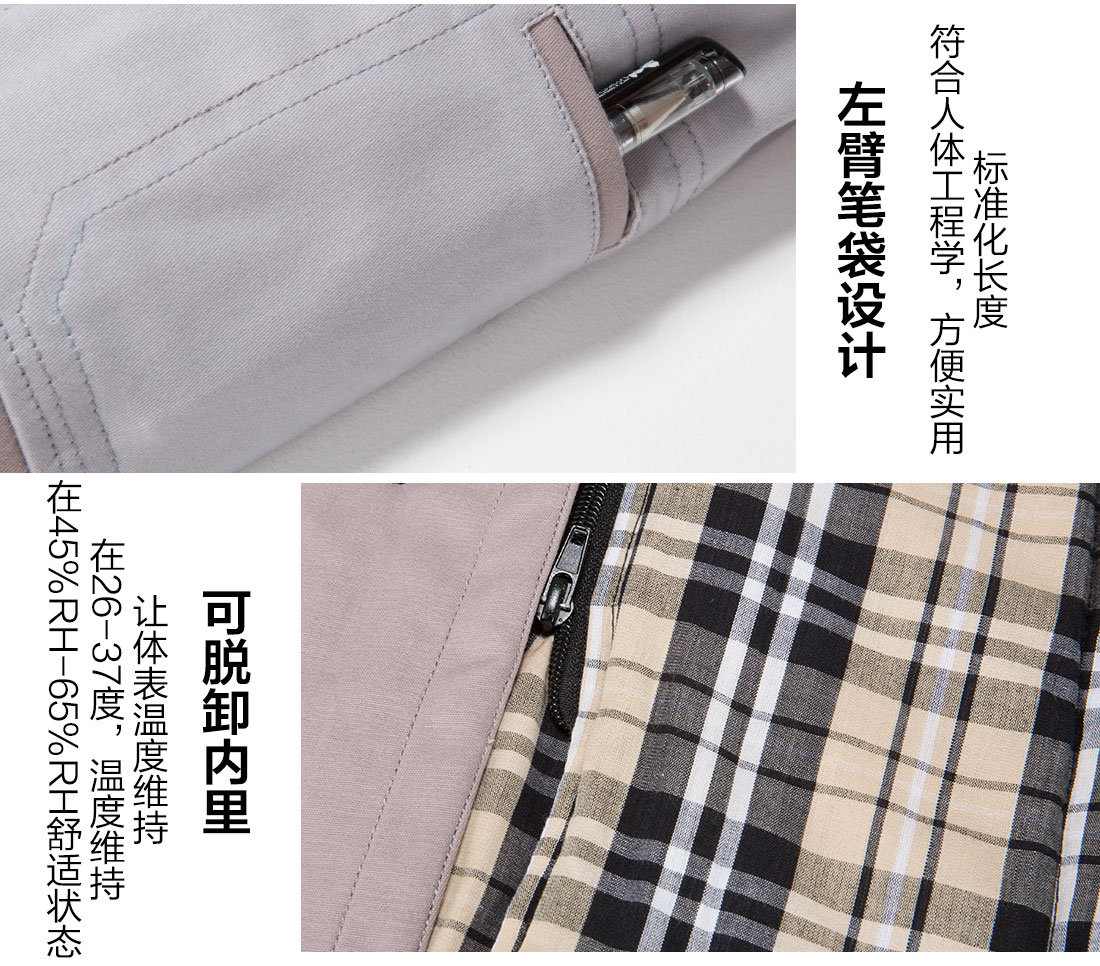 冬季防寒服細節(jié)展示